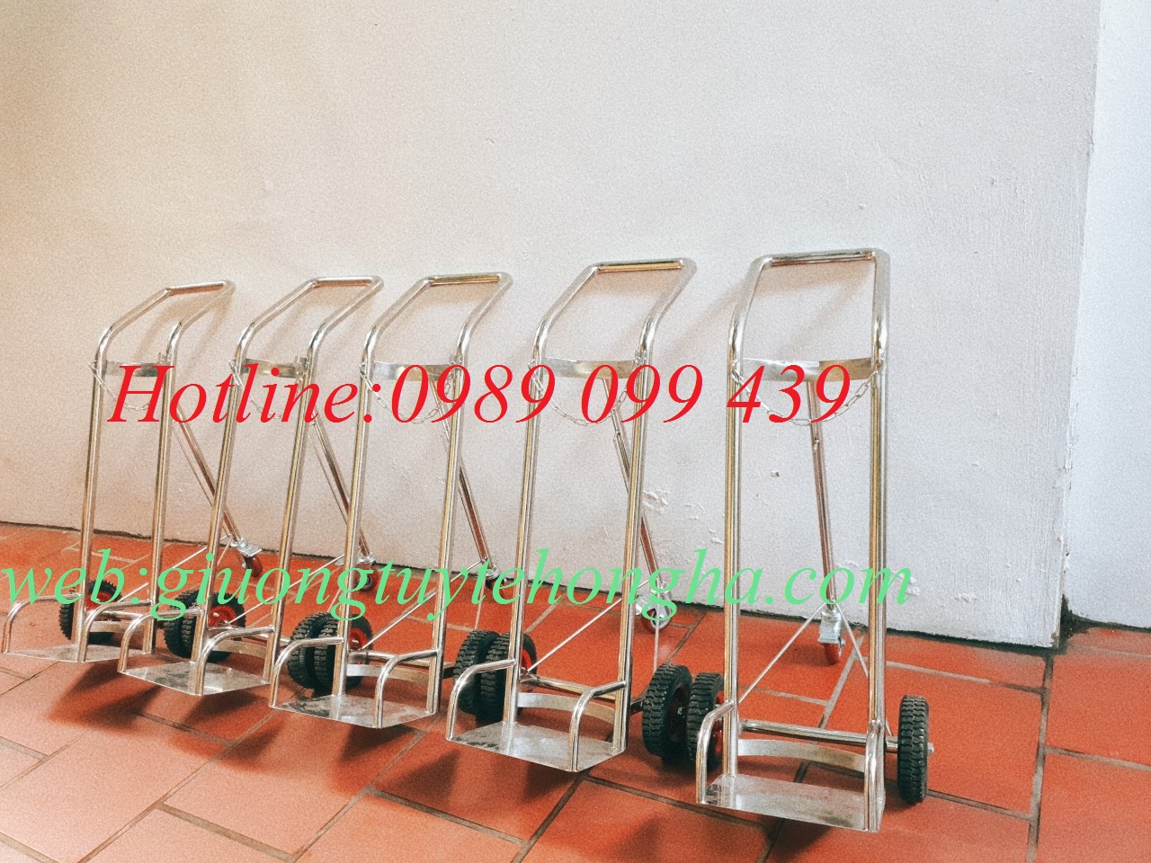 XE ĐẨY BÌNH OXY 40 LÍT model: XI 405